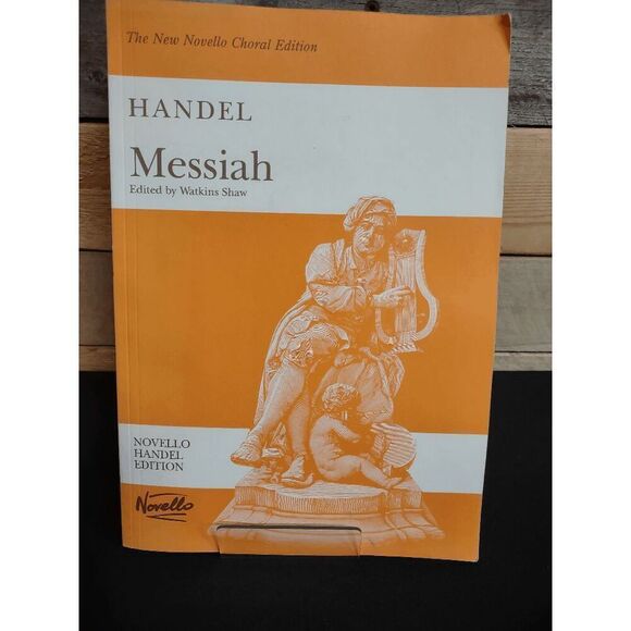 Messiah New Novello Handel Edition Edited by Watkins Shaw SATB & Orchestra - Picture 1 of 2